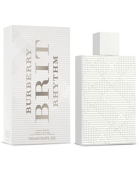 burberry brit rhythm by burberry for her body lotion 5oz|burberry her fragrance.